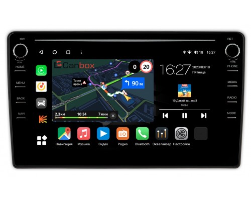 Jeep Commander, Compass, Grand Cherokee, Liberty, Wrangler Canbox M-Line 7895-10-1130 на Android 10 (4G-SIM, 2/32, DSP, QLed) С крутилками