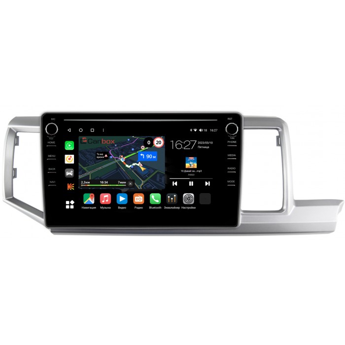 Штатная магнитола Honda Stepwgn IV 2009-2015 (правый руль) Canbox M-Line 7895-10-1139 на Android 10 (4G-SIM, 2/32, DSP, QLed) С крутилками