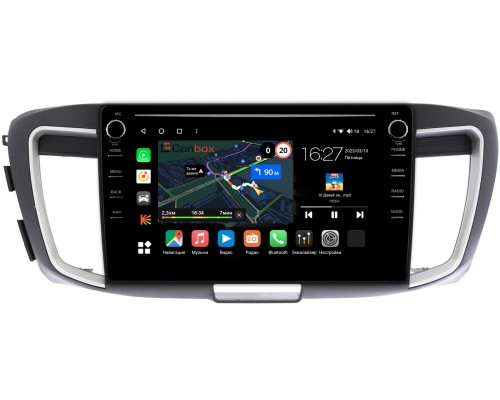 Honda Accord 9 (2012-2019) Canbox M-Line 7895-10-1151 на Android 10 (4G-SIM, 2/32, DSP, QLed) С крутилками