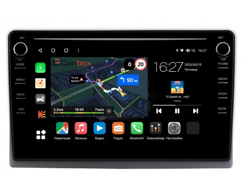 Mazda Biante (2008-2018) Canbox M-Line 7895-10-1292 на Android 10 (4G-SIM, 2/32, DSP, QLed) С крутилками