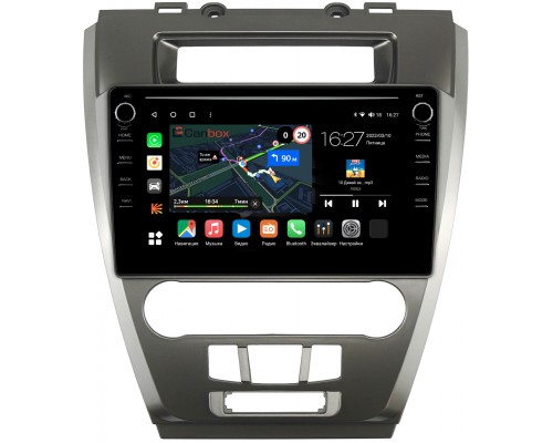 Ford Fusion (2005-2012) Canbox M-Line 7895-10-296 на Android 10 (4G-SIM, 2/32, DSP, QLed) С крутилками