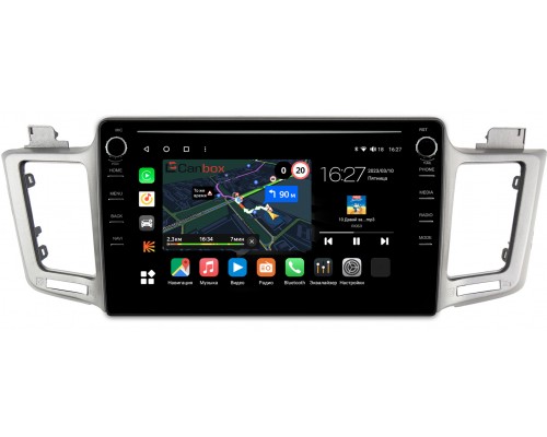 Toyota RAV4 (CA40) 2013-2019 Canbox M-Line 7895-1002 (для авто с одной камерой) на Android 10 (4G-SIM, 2/32, DSP, QLed) С крутилками