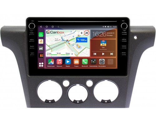 Mitsubishi Airtrek (2001-2008) Canbox H-Line 7896-10-1132 на Android 10 (4G-SIM, 3/32, DSP, QLed) С крутилками