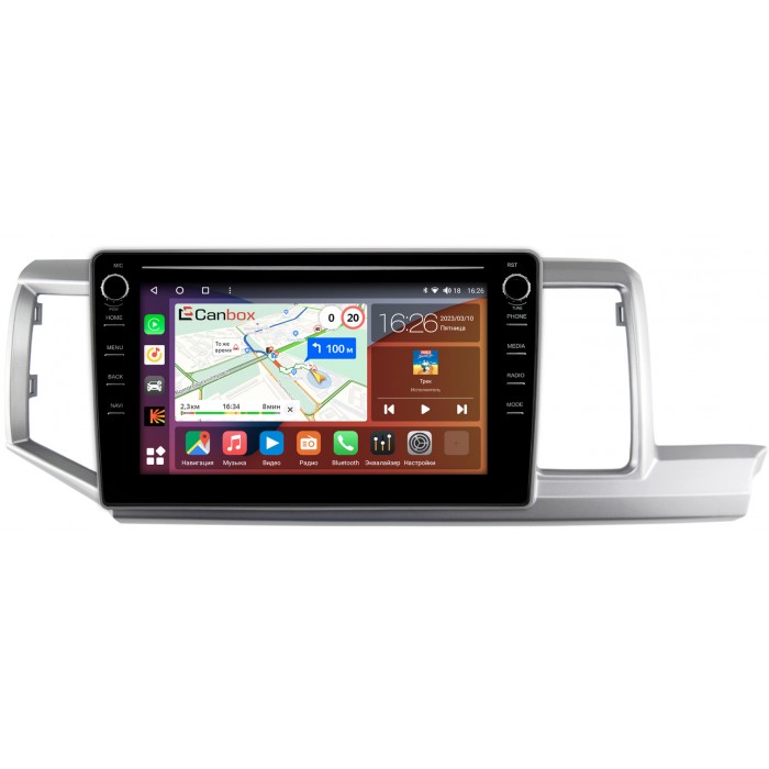 Штатная магнитола Honda Stepwgn IV 2009-2015 (правый руль) Canbox H-Line 7897-10-1139 на Android 10 (4G-SIM, 4/64, DSP, QLed) С крутилками