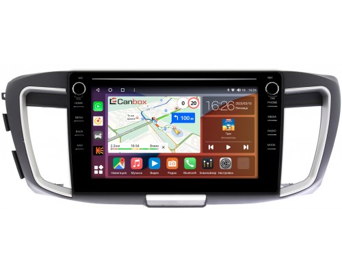 Honda Accord 9 (2012-2019) Canbox H-Line 7897-10-1151 на Android 10 (4G-SIM, 4/64, DSP, QLed) С крутилками