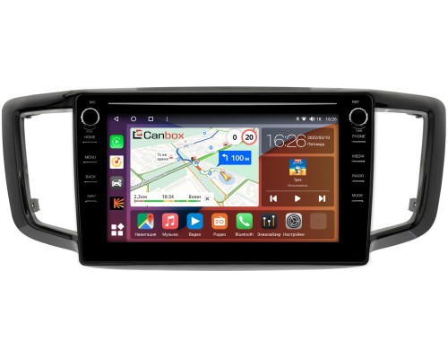 Honda Odyssey V 2017-2020 Canbox H-Line 7898-10-1100 на Android 10 (4G-SIM, 6/128, DSP, QLed) С крутилками