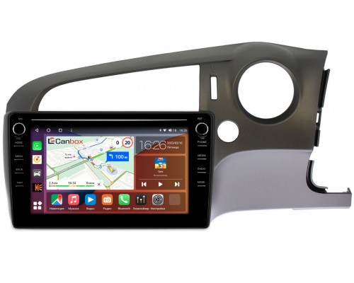 Honda Stream II 2006-2014 Canbox H-Line 7898-10-1118 на Android 10 (4G-SIM, 6/128, DSP, QLed) С крутилками