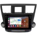 Штатная магнитола Toyota Highlander (U40) (2007-2013) (тип 2) Canbox H-Line 7898-1087 на Android 10 (4G-SIM, 6/128, DSP, QLed) С крутилками