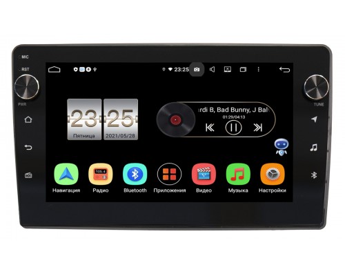 Fiat 500L (2012-2017) Canbox BPX410-1323 на Android 10 (4/32, DSP, IPS, с крутилками)