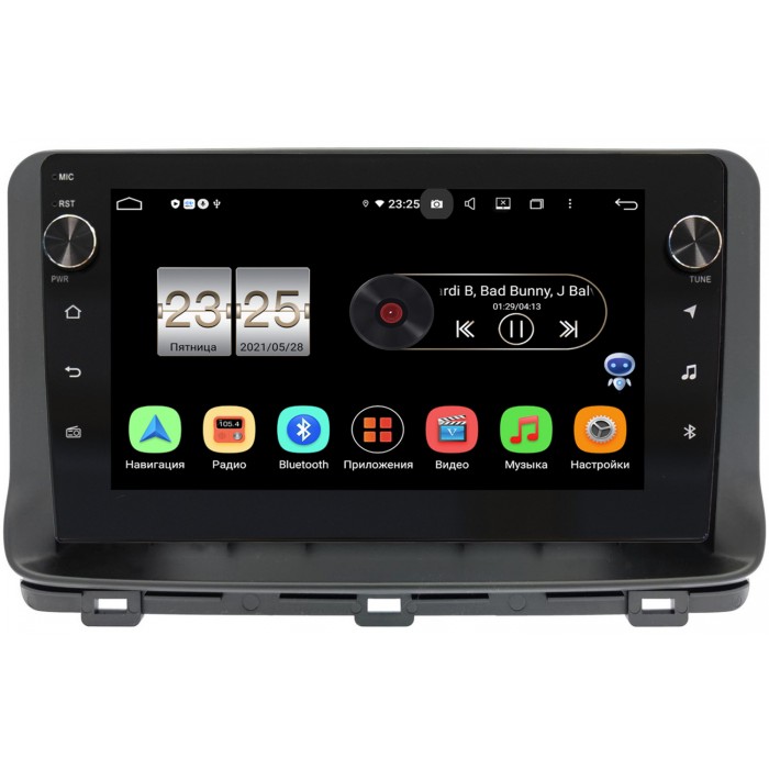 Штатная магнитола Kia Ceed 3 (2018-2022) Canbox BPX410-193 на Android 10 (4/32, DSP, IPS, с крутилками)