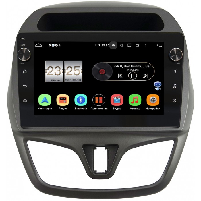 Штатная магнитола Chevrolet Spark IV 2015-2018 OEM BPX609-1235 на Android 10 (4/64, DSP, IPS, с крутилками)