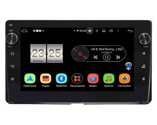 Toyota Sienna III 2014-2021 OEM BPX609-1428 на Android 10 (4/64, DSP, IPS, с крутилками)