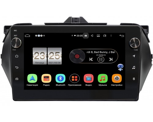 Suzuki Ciaz (2014-2019) OEM BPX609-1555 на Android 10 (4/64, DSP, IPS, с крутилками)