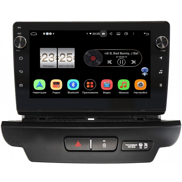 Штатная магнитола Kia Ceed 3 (2018-2022) OEM BPX609-2751 на Android 10 (4/64, DSP, IPS, с крутилками)