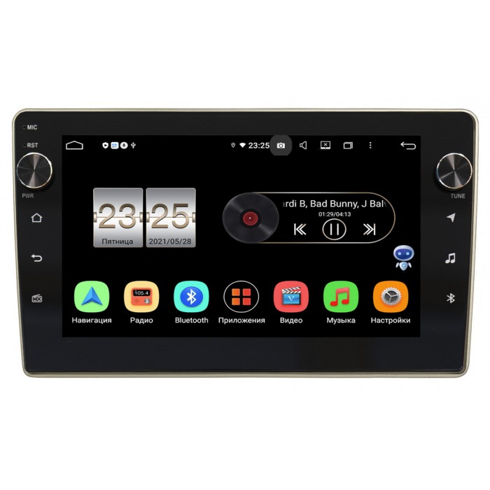 Штатная магнитола Lifan Breez (520) (2007-2014) OEM BPX610-1339 на Android 10 (4/64, DSP, IPS, с крутилками)