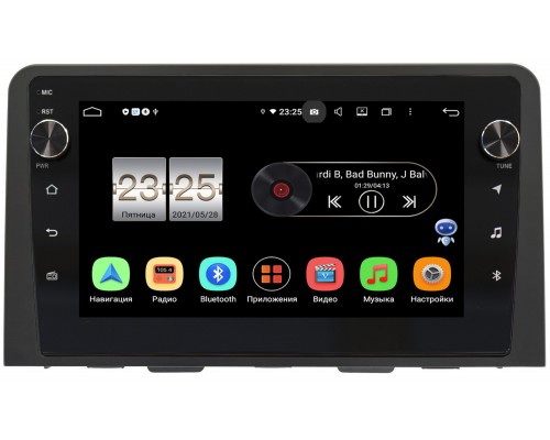 Hyundai Staria (2021-2022) OEM BPX610-2563 на Android 10 (4/64, DSP, IPS, с крутилками)