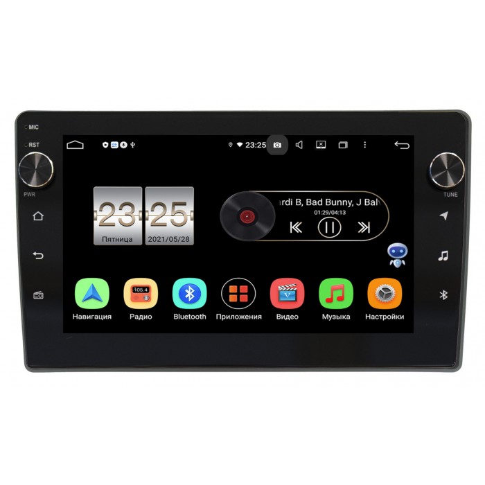 Штатная магнитола GAZ Газель Некст (Gazelle Next) OEM BPX610-856 на Android 10 (4/64, DSP, IPS, с крутилками)