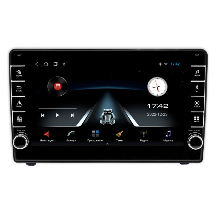 Штатная магнитола Peugeot 407 (2004-2010) (черная) OEM BRK9-6720 1/16 на Android 10