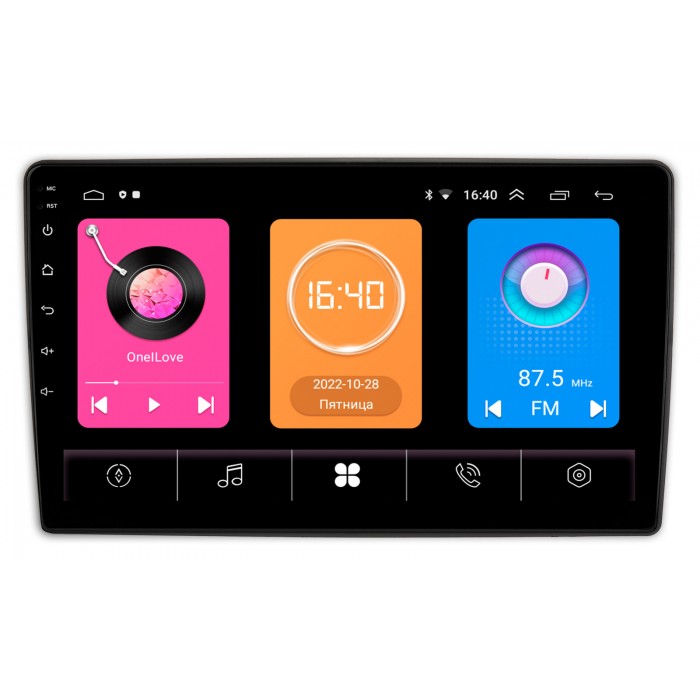 Штатная магнитола Fiat 500L (2012-2017) OEM GTH10-1323 2/16 на Android 10