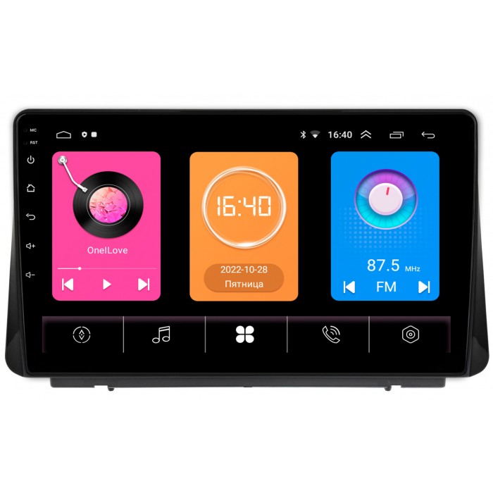 Штатная магнитола Ford Focus 4 (2018-2022) OEM GTH10-1822 2/16 на Android 10