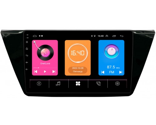 Volkswagen Touran 3 (2015-2022) (глянец) OEM GTH10-661 2/16 на Android 10