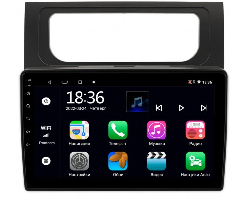 Volkswagen Touran II 2010-2015 (черная) OEM MT10-1164 2/32 на Android 10 CarPlay