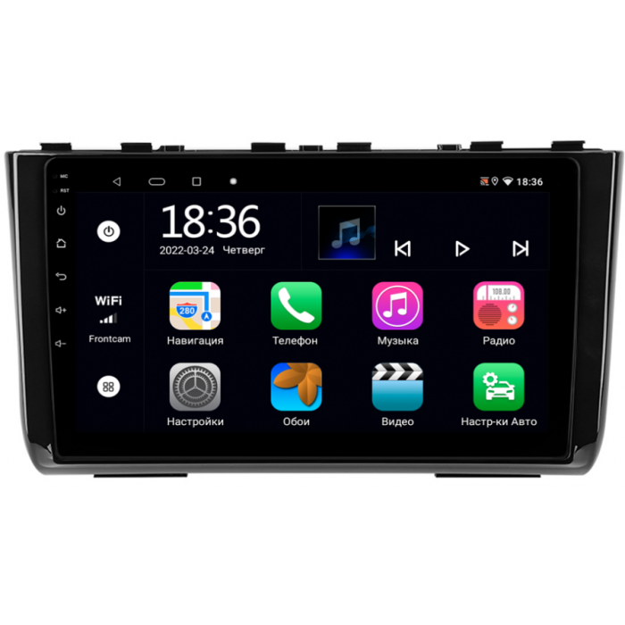 Штатная магнитола Hyundai Creta 2 (2021-2022) (глянцевая) OEM MT10-2524 2/32 на Android 10 CarPlay