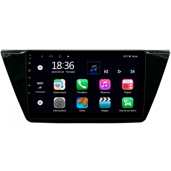 Штатная магнитола Volkswagen Touran 3 (2015-2022) (глянец) OEM MT10-661 2/32 на Android 10 CarPlay