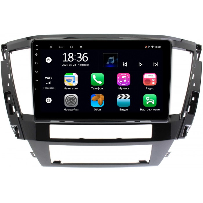 Штатная магнитола Mitsubishi Pajero Sport III (2019-2022) рестайлинг OEM MT10-735 2/32 на Android 10 CarPlay