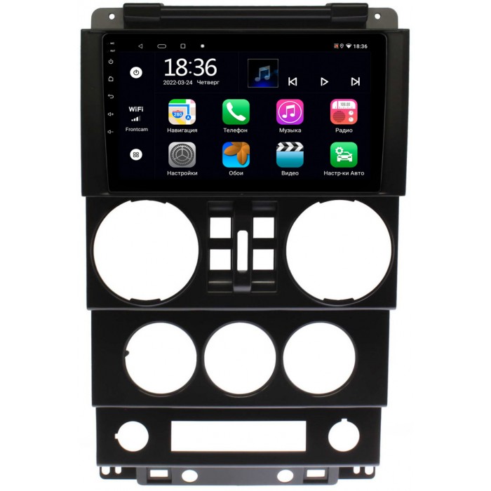 Штатная магнитола Jeep Wrangler 3 (JK) (2007-2010) (4 двери) OEM MT9-023 2/32 Android 10 CarPlay