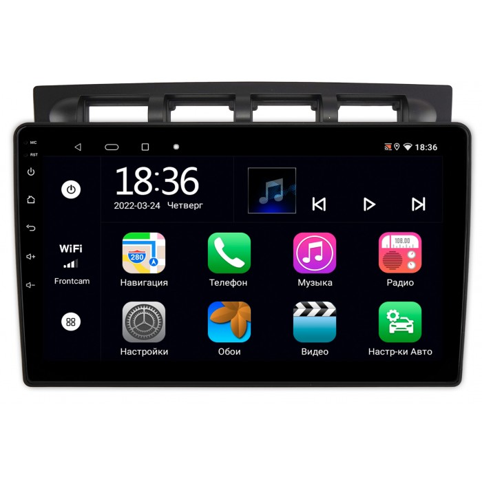 Штатная магнитола Kia Picanto 2004-2007 OEM MT9-1122 2/32 Android 10 CarPlay