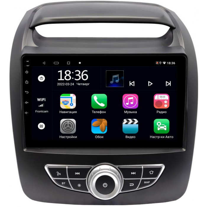 Штатная магнитола Kia Sorento II 2012-2020 (для авто с Navi с кнопками) OEM MT9-1319 2/32 Android 10 CarPlay