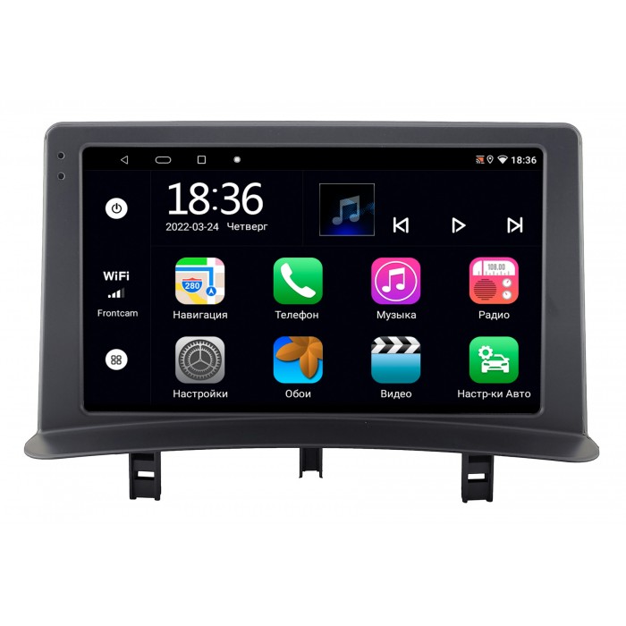 Штатная магнитола Renault Clio 3 (2005-2014) OEM MT9-2486 2/32 Android 10 CarPlay