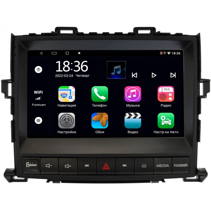 Штатная магнитола Toyota Alphard 2, Vellfire (2008-2015) OEM MT9-4091 2/32 Android 10 CarPlay