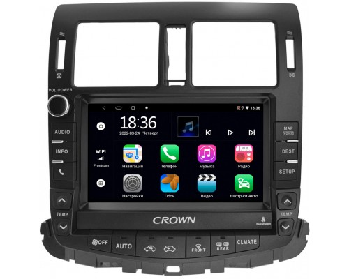 Toyota Crown (S200) (2008-2012) (Для авто c монитором и 6 CD) OEM MT9-5377 2/32 Android 10 CarPlay
