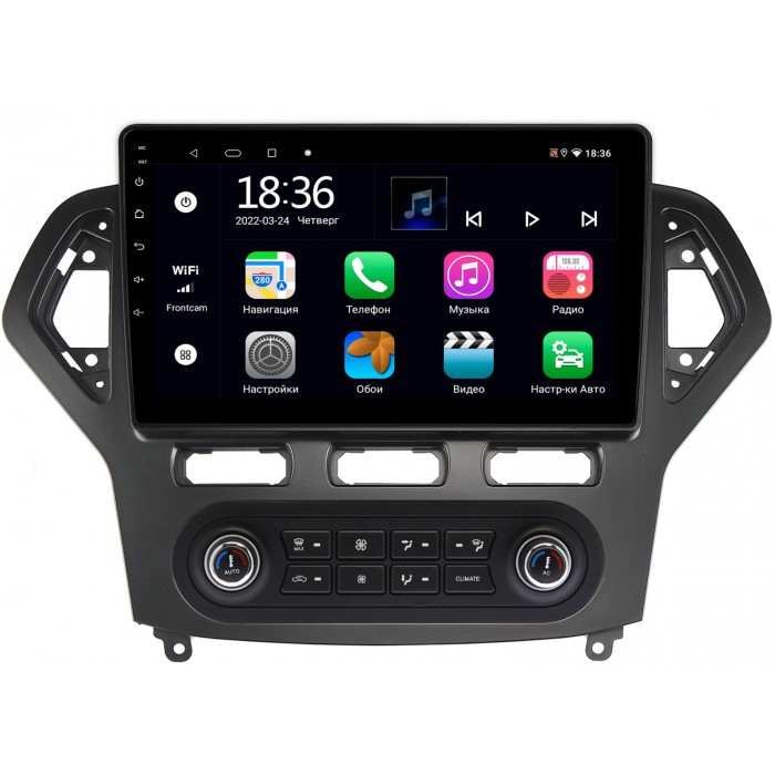 Штатная магнитола Ford Mondeo IV 2007-2010 OEM MX10-1380 4/64 на Android 10 CarPlay