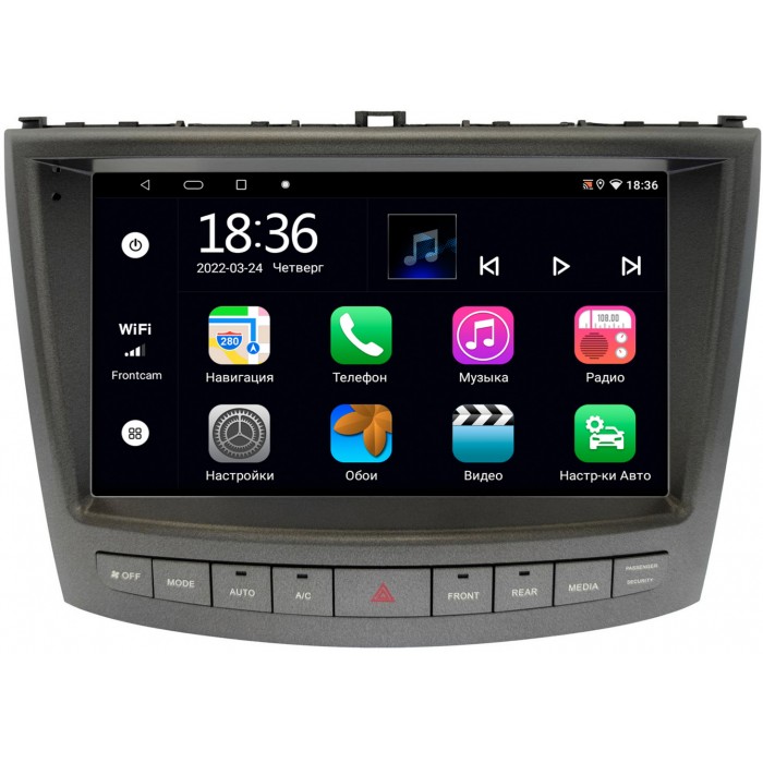 Штатная магнитола Lexus IS II 2005-2013 (для авто без Navi) OEM MX10-1677 4/64 на Android 10 CarPlay