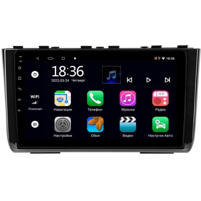 Штатная магнитола Hyundai Creta 2 (2021-2022) (глянцевая) OEM MX10-2524 4/64 на Android 10 CarPlay