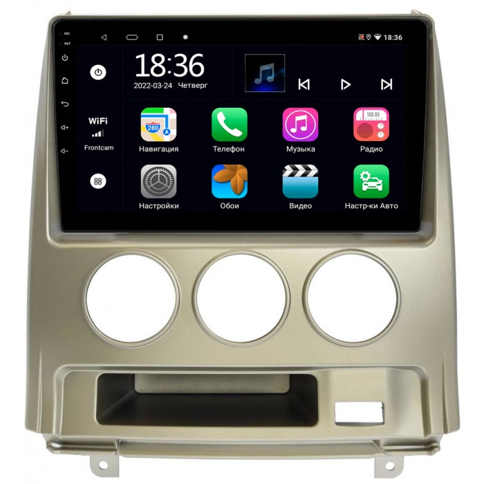 Штатная магнитола Mitsubishi Delica D:5 (2007-2009) OEM MX10-2561 4/64 на Android 10 CarPlay