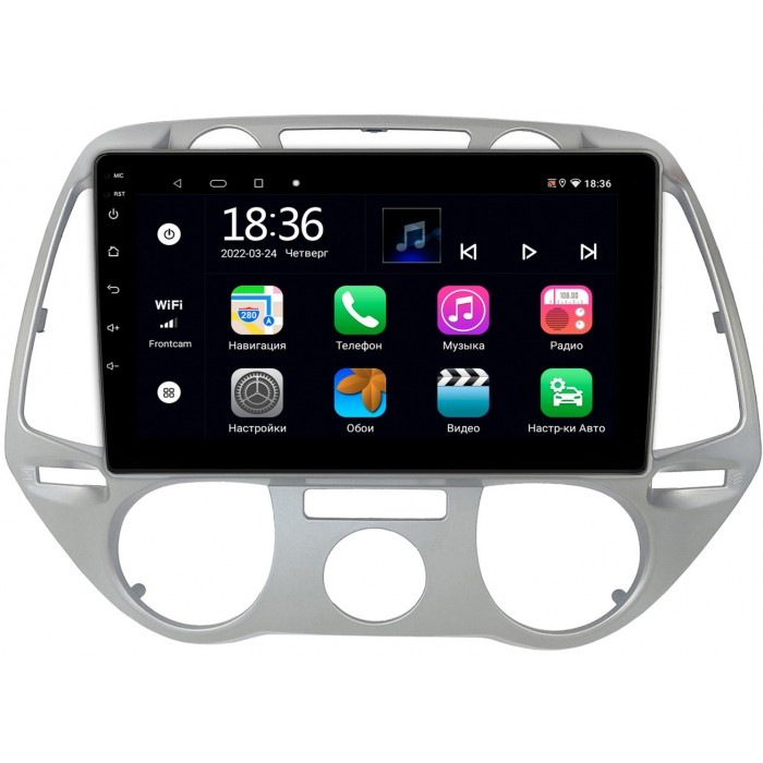 Штатная магнитола Hyundai i20 I 2008-2012 (без климат-контроля) OEM MX9-1397 4/64 Android 10 CarPlay