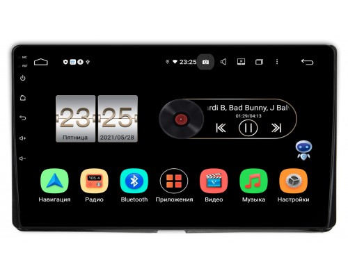 Toyota Sienna III 2014-2021 OEM PX609-1428 на Android 10 (4/64, DSP, IPS)