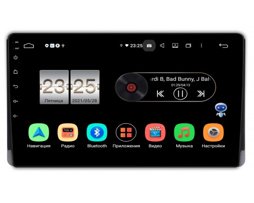 Toyota Highlander (U70) (2019-2022) OEM PX609-1439 на Android 10 (4/64, DSP, IPS)