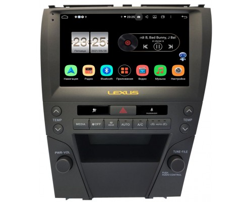 Lexus ES 5 (2006-2012) (для авто с монитором)(тип B, BSJ) OEM PX609-2375 на Android 10 (4/64, DSP, IPS)