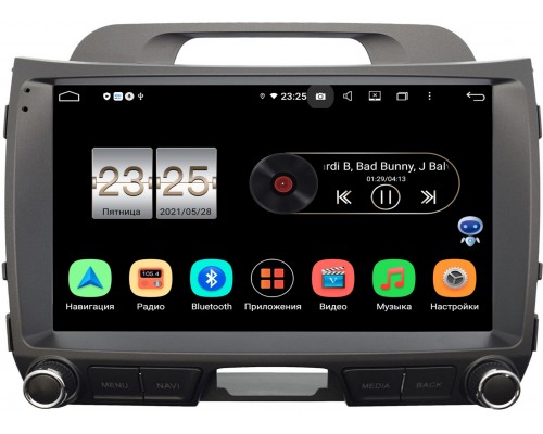 Kia Sportage III 2010-2016 OEM PX609-2772 на Android 10 (4/64, DSP, IPS)