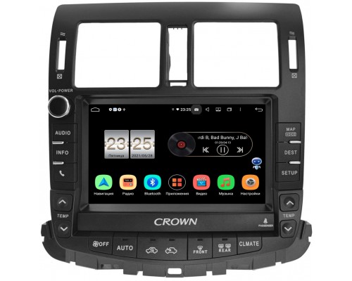 Toyota Crown (S200) (2008-2012) (Для авто c монитором и 6 CD) OEM PX609-5377 на Android 10 (4/64, DSP, IPS)
