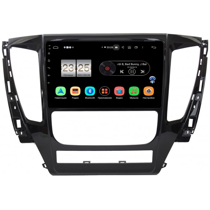 Штатная магнитола Fiat Fullback (2016-2020) Для авто с АКПП OEM PX609-9155 на Android 10 (4/64, DSP, IPS)