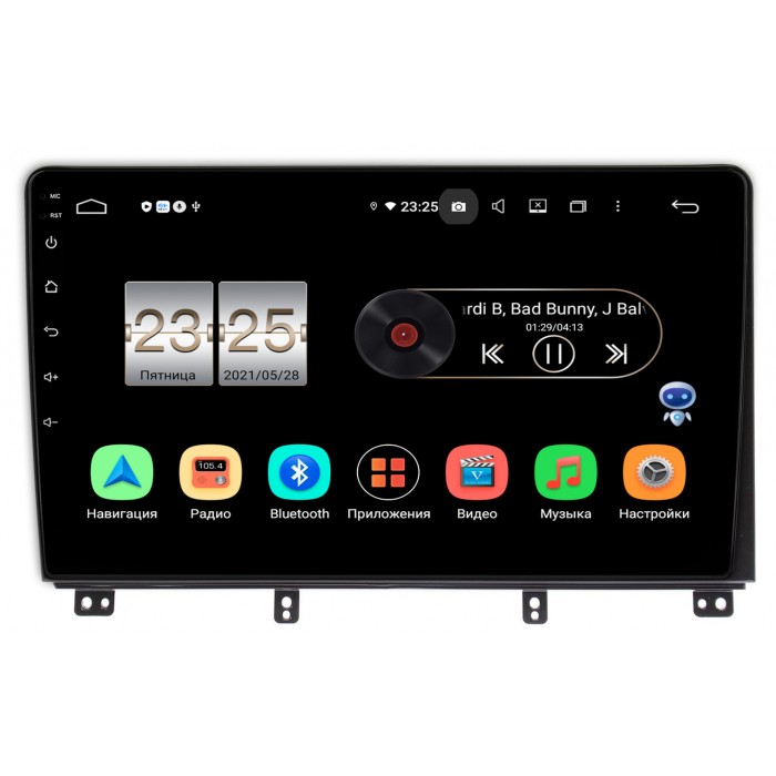 Штатная магнитола Peugeot 3008 (2009-2016) OEM PX610-020 на Android 10 (4/64, DSP, IPS)