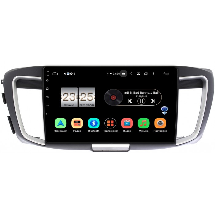 Штатная магнитола Honda Accord 9 (2012-2019) OEM PX610-1151 на Android 10 (4/64, DSP, IPS)