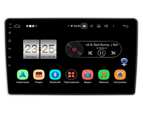 Fiat 500L (2012-2017) OEM PX610-1323 на Android 10 (4/64, DSP, IPS)
