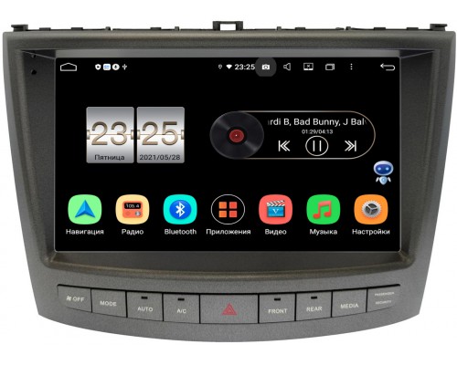 Lexus IS II 2005-2013 (для авто без Navi) OEM PX610-1677 на Android 10 (4/64, DSP, IPS)